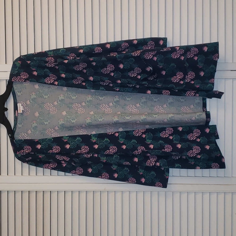 🍍 M Pineapple Print Cardigan